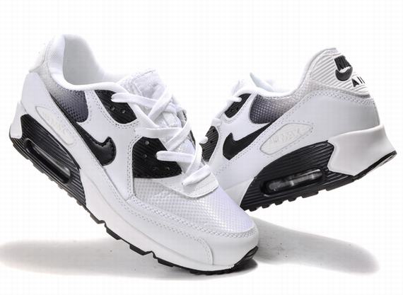 New Men'S Nike Air Max Black/White